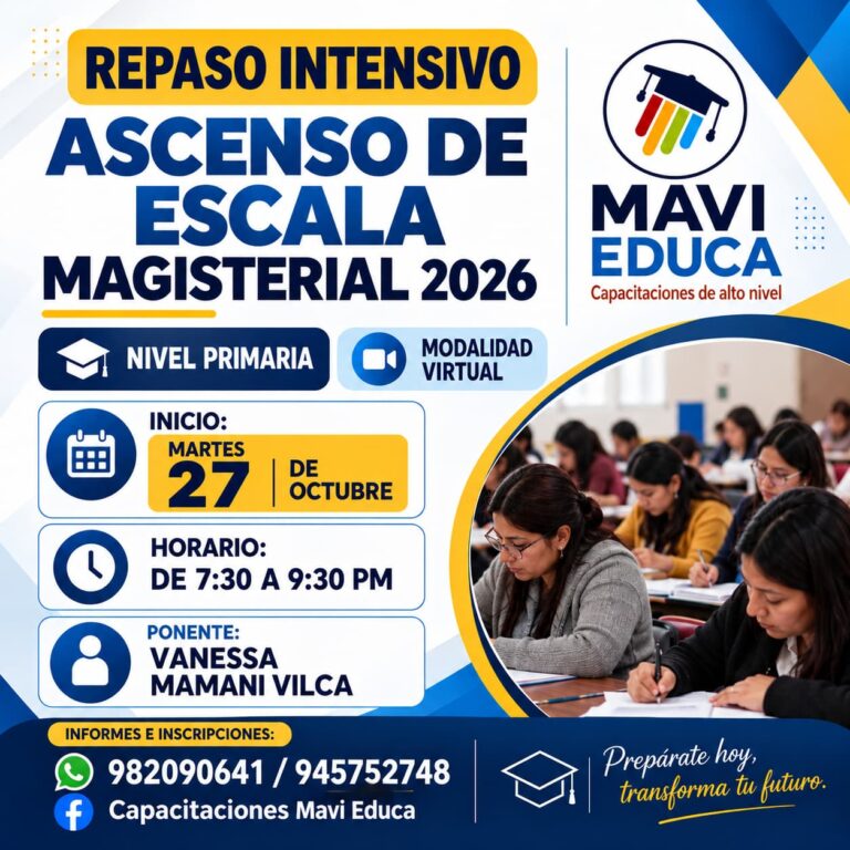 INTENSIVO 2 – ASCENSO DE ESCALA MAGISTERIAL 2026